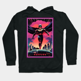 Retro Anime Comic Hero | Anime Origin | Vintage Anime Art Hoodie